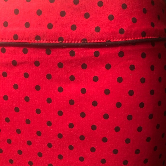 hell bunny red polka dot skirt - Picture 4 of 9